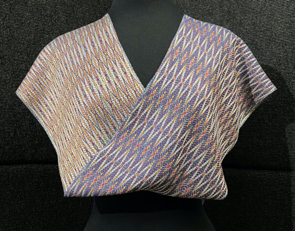 SBS-56 Rendezvous silk scarf - back